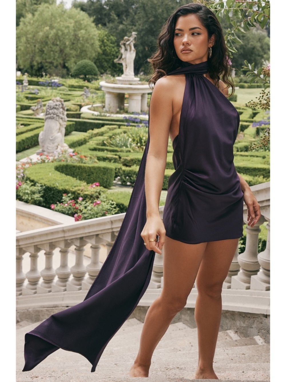 NEW House of CB Aida Dress Nightshade Large+ (XL) - Picture 8 of 17